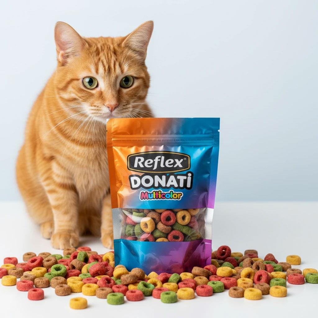 رفلکس مولتی کالر(دوناتی) گربه ترک