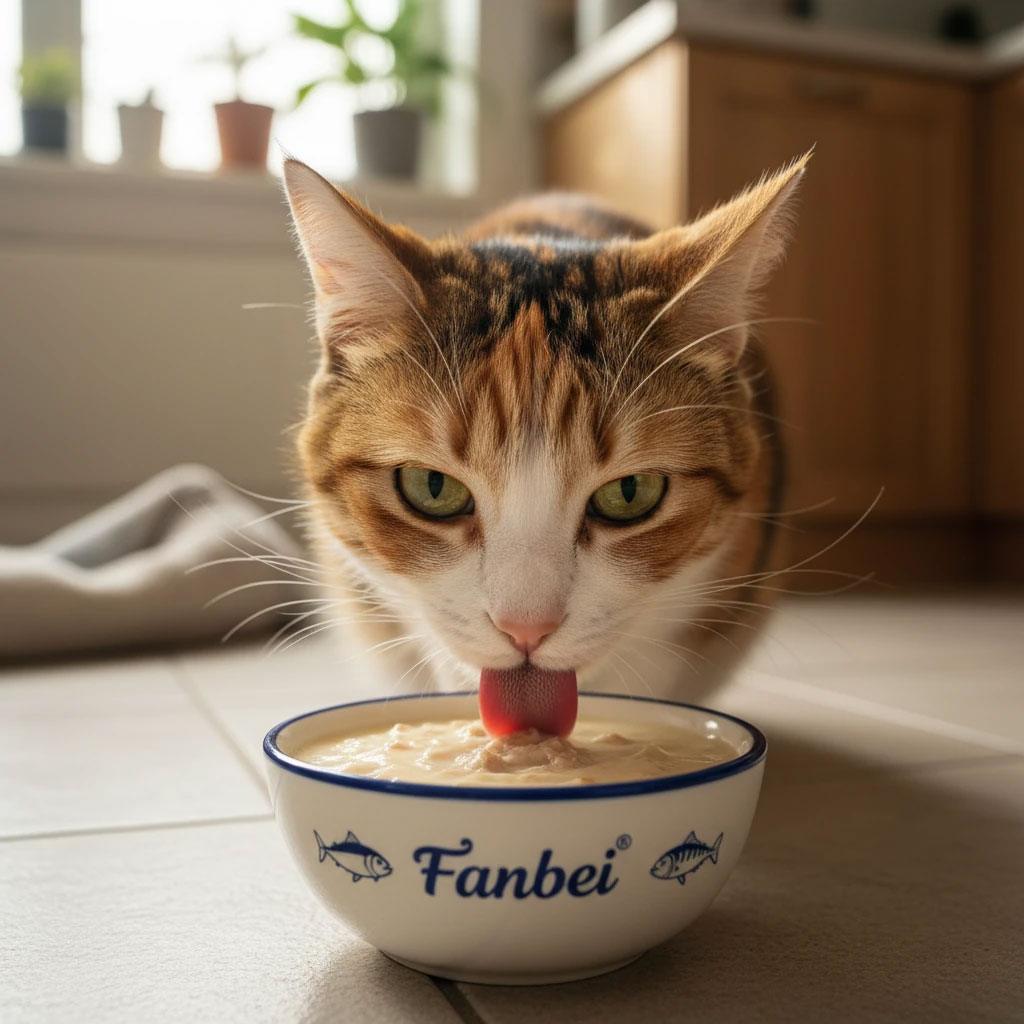 پودینگ فنبی با طعم ماهی تُن و ماهی کاد