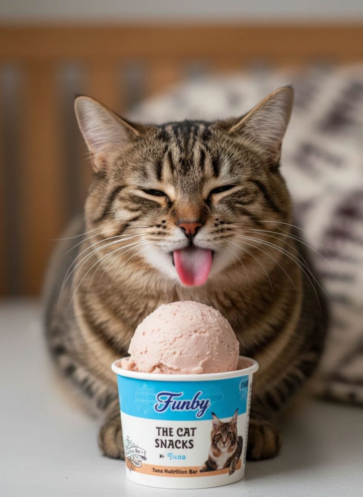 بستنی فنبی با طعم ماهی تُن