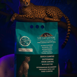 خاک گربه گرانول ساده درجه یک ۱۲ لیتری از برند یوز ایرانی