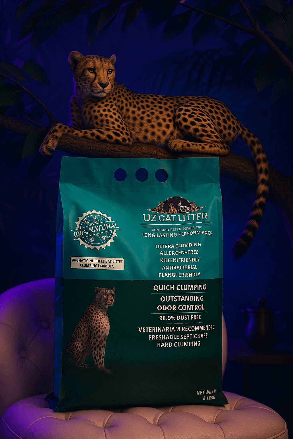 خاک گربه گرانول ساده درجه یک ۱۲ لیتری از برند یوز ایرانی خاک گربه گرانول ساده درجه یک ۱۲ لیتری از برند یوز ایرانی