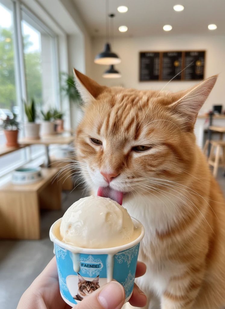 بستنی فنبی با طعم ماهی تُن