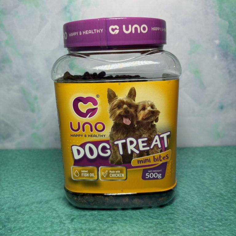 تشویقی آموزشی سگ اونو (Uno) مدل سوپرپرمیوم وزن ۵۰۰ گرم
