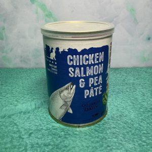 کنسرو ۴۰۰ گرم dps پاته گربه (خمیری) با طعم میکس ماهی و‌مرغ ونخودفرنگی